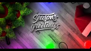 Christmas Lights Logo Reveal | After Effects Template | Logo Stings