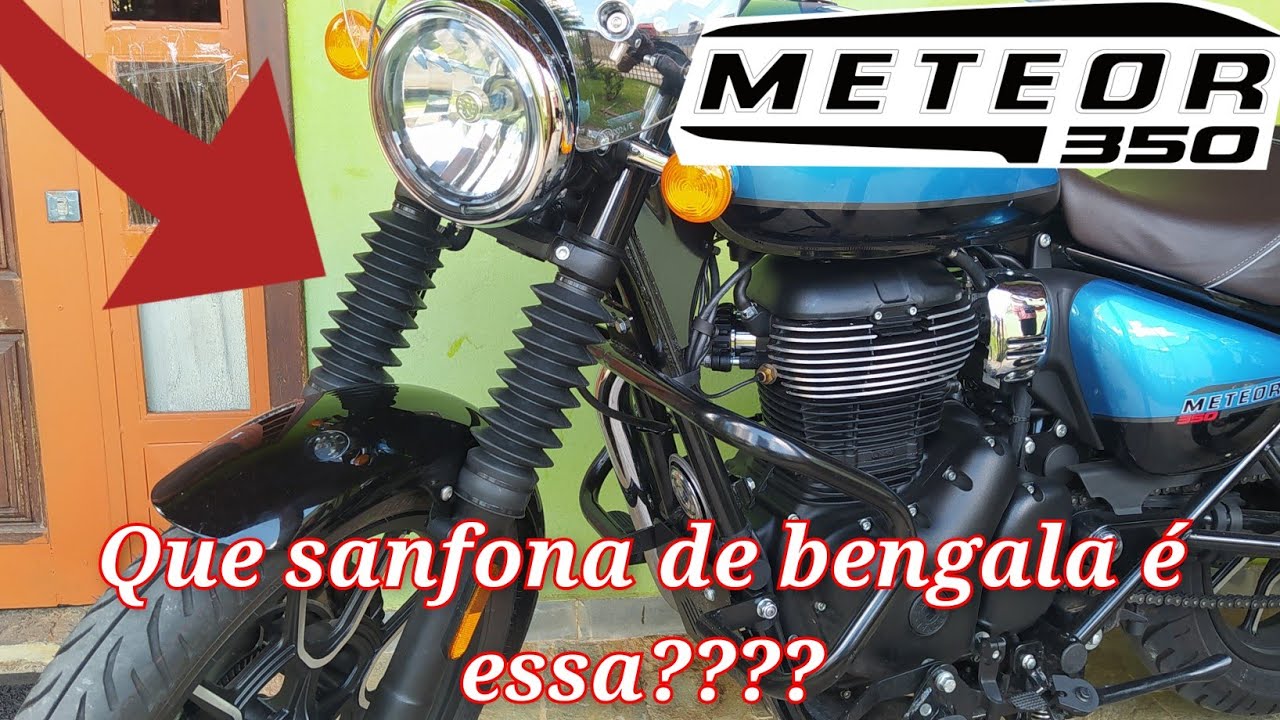 Royal Enfield Meteor 350 , que sanfona de bengala é essa ???