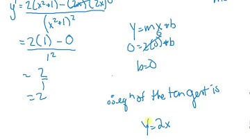 MCV4U 2.4 The Quotient Rule