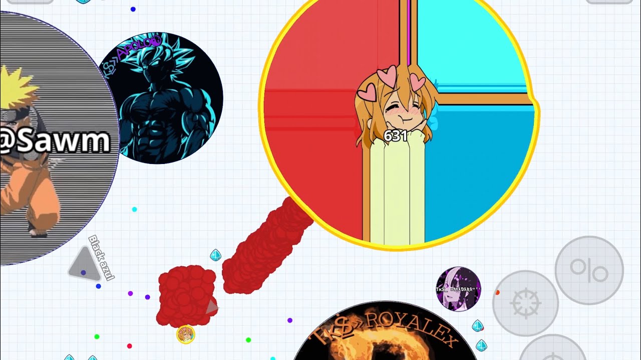 CLAN DESTRUCTION 6x2 😈 (AGAR.IO MOBILE)