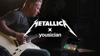 Metallica x Yousician | Learn Guitar with James & Kirk Resimi