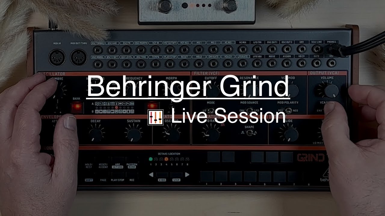 Behringer Grind: Virtual Analog plus Arp with Source Audio Ventris