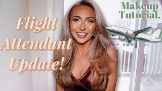 Flight Attendant Update | Get Ready With Me.