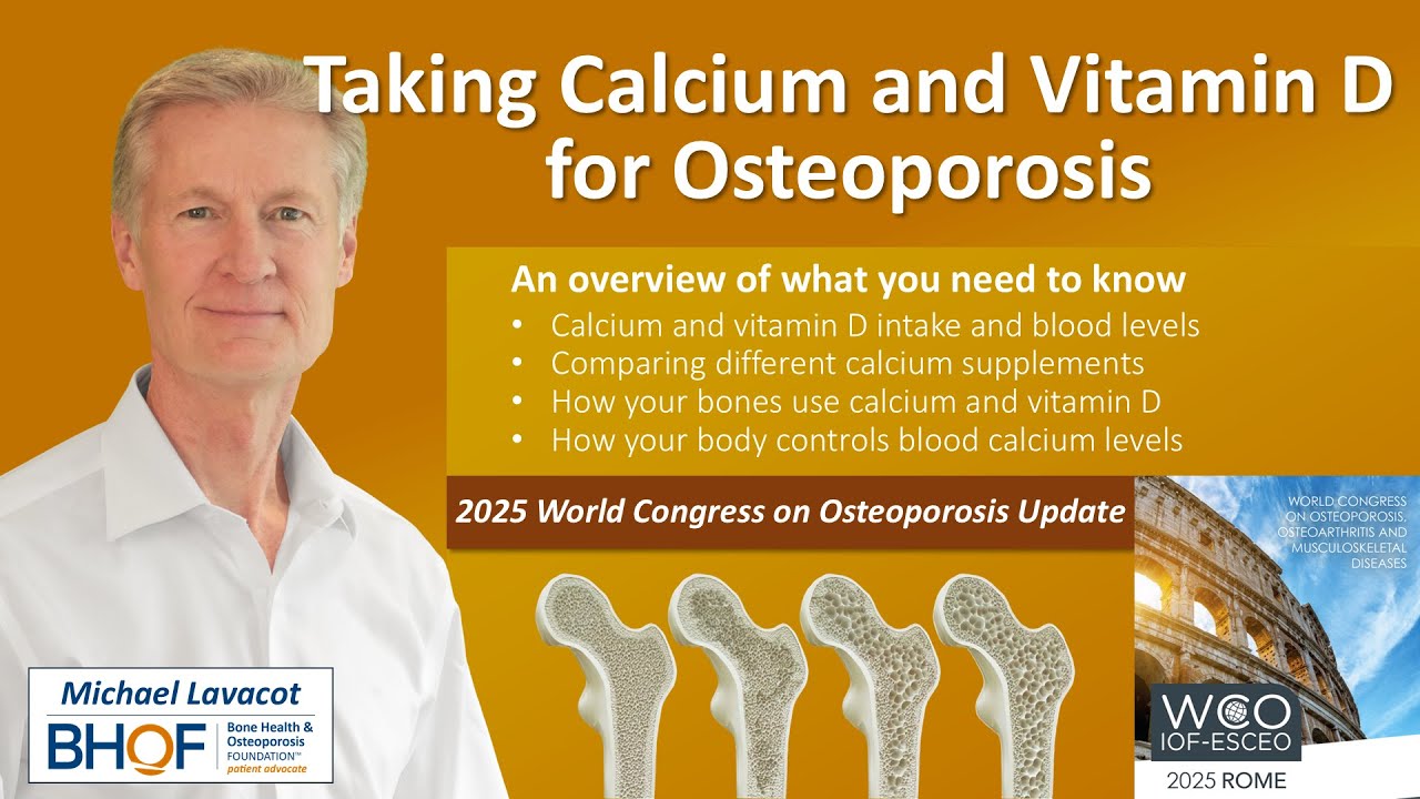 Taking Calcium and Vitamin D for Osteoporosis - 2025 Update - YouTube