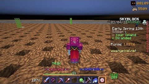 Hypixel SkyBlock Stranded Tutorial: Spawn proofing your farms