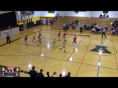 Algoma High School vs middle school Womens Varsity Basketball