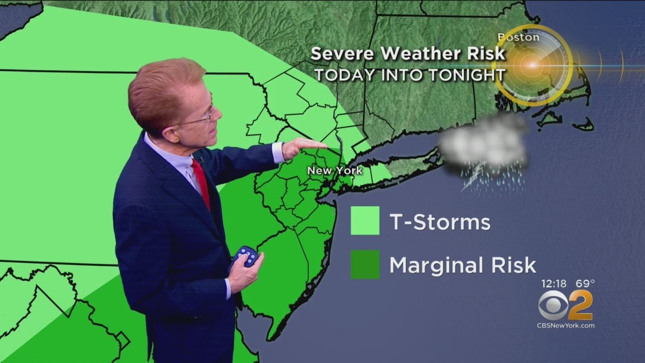 New York Weather: Heavy Rain Headed Our Way - YouTube