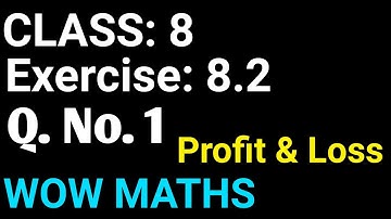 Wow Maths Class 8 Chapter 8 Exercise 8.2 | Wow Maths Class 8 Exercise 8.2 | Maths Ki Ghanti