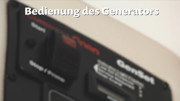 Apollo RV USA Demo Video – US Tourer/Saturn – Operating the Generator (German)