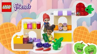 What😱? Liz just spent 100Dollars 💸 at a Market Stall 🍏🍇🌶️? Lego Friends 30416 Polybag Build & Review