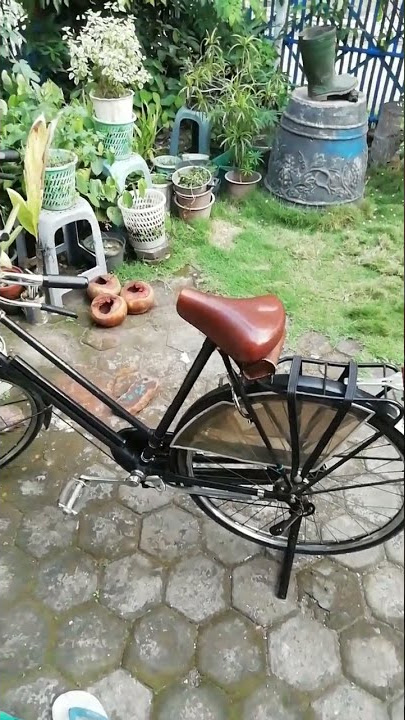 Penampakan Sepeda Jengki Merk Gazelle Tahun 65