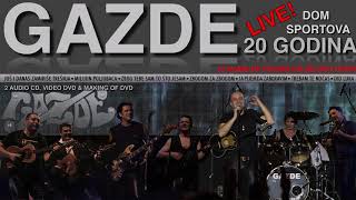 Video thumbnail of "Ja pijem da zaboravim - LIVE@Dom sportova Zagreb (2012.), Gazde (GAZDEART © , 2014.)"