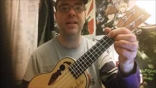 Video thumbnail of "'Ukulele' Ben plays a mini 'When I'm Dead and Gone'"
