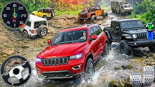 Jeep 4x4 Offroad Driving Simulator - Car Racing Luxury Rocks 2026 - Android GamePlay screenshot 3