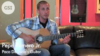 Pepe Romero Jr. - Paco de Lucia's New Guitar: Flamenco Guitar at Guitar Salon International chords