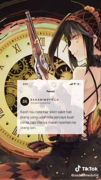 Kata-kata anime sedih story wa#58