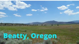 A 2 minute Tour of Beatty, Oregon