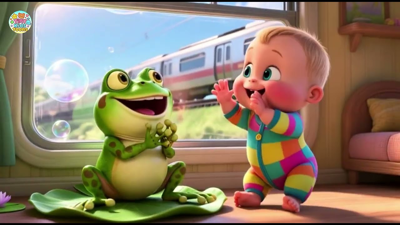 Frog’s Bubble Train 🐸🫧🚆 | Fun Kids Song | Imaginative Learning Adventure