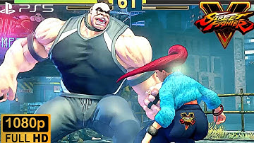 STREET FIGHTER V Abigail VS Chun-Li