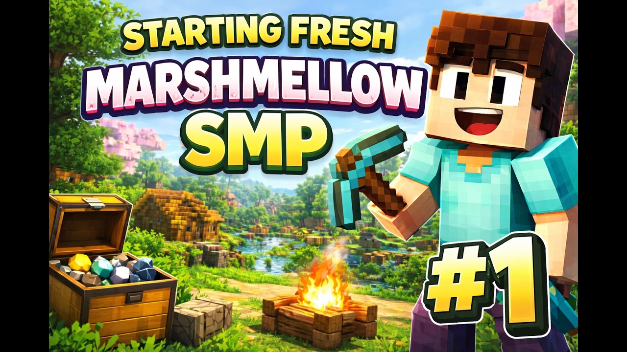 Starting Fresh on Marshmellow SMP (Ep. 1) - YouTube