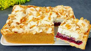 Thumbnail for Mit diesem Kuchen werden Sie alle Arten von Kuchen vergessen. Einfaches und leckeres Rezept.