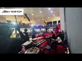 Built For this by James Fortune & FIYA Live Drum Cover,Band Cam