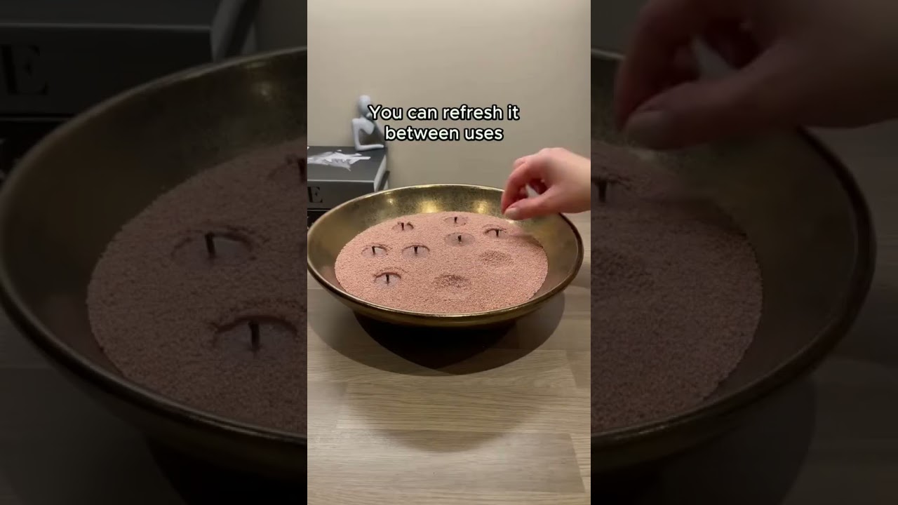 Beautiful White Sand Wax Candle 100g with Waxed Cotton Wick