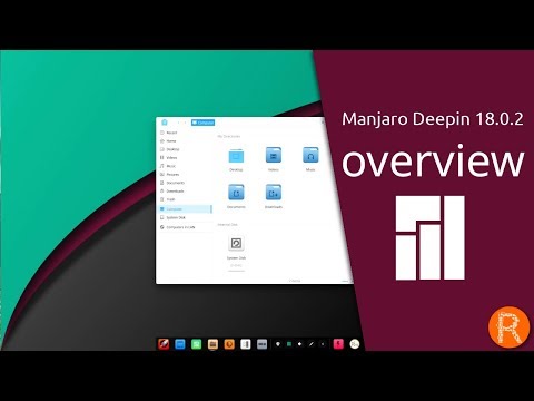 Manjaro Deepin 18.0.2 overview | Deepin flavored Manjaro.