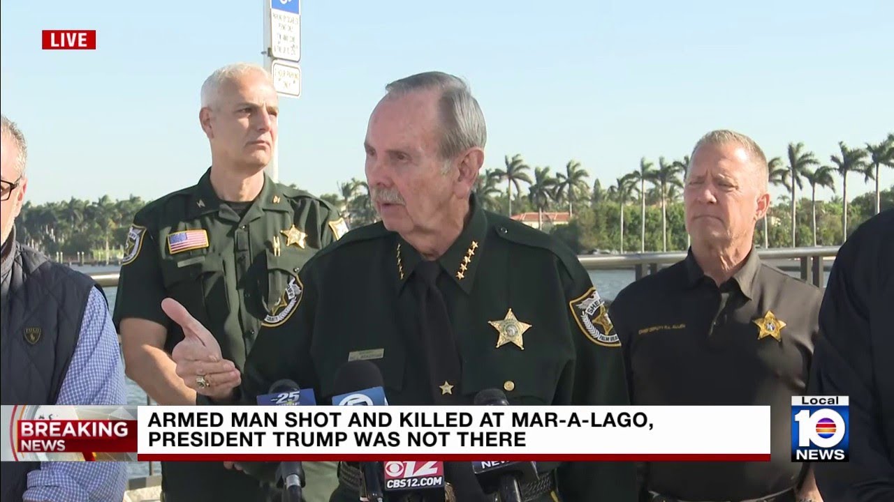 Secret Service agents fatally shoot armed inside secure perimeter of Mar-a-Lago
