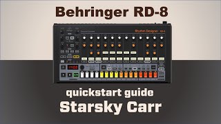 Behringer RD-8 Quickstart Guide and Tutorial