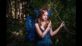 Blue Fairy Costume and Photoshoot