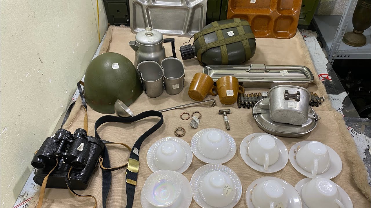 Clip 499( 28-2-2026) Ly dĩa sứ USA, ly phip quai US 1970 lưu kho, ống nhòm, dây nịt Mỹ…