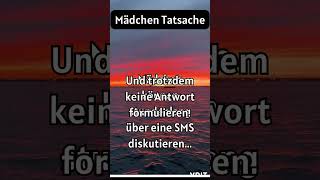 Weisheiten Mädchen Tatsache