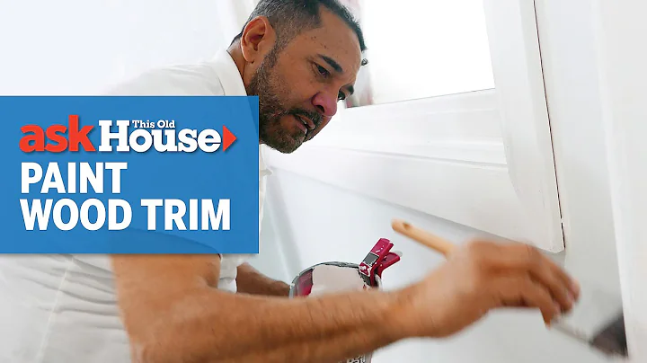 How to Paint Old Wood Trim with Varnish on It | Ask This Old House