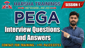 #Pega Interview | Interview Question and Answers Day 1 |  Pega Training Call/ Whatsapp +919652532753
