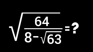South Korean | Can you Simplify?? | Nice Radical Olympiad Math Problem