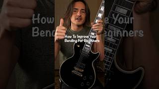 How to improve your bending for beginners! 🎉. #guitar #guitarlesson #guitaradvice
