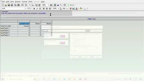 Cara Mengerjakan Soal Produktivitas Menggunakan Aplikasi POM For Windows