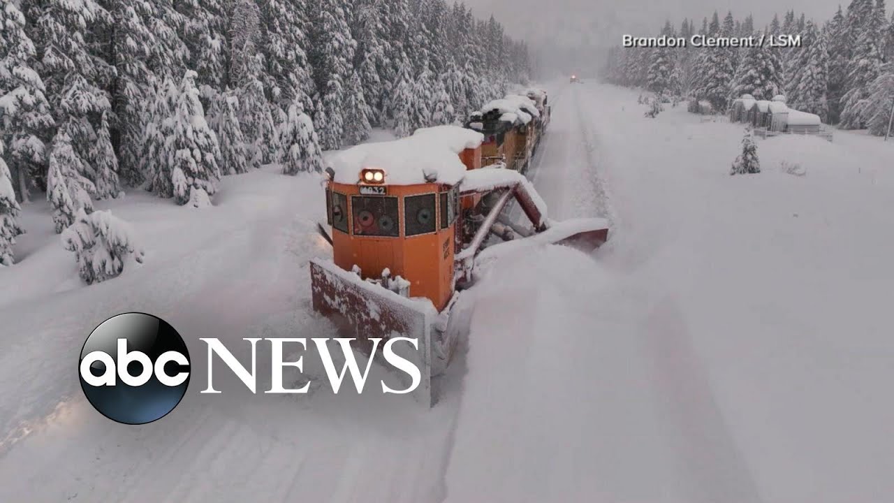 States brace for heavy snow, powerful winds l GMA