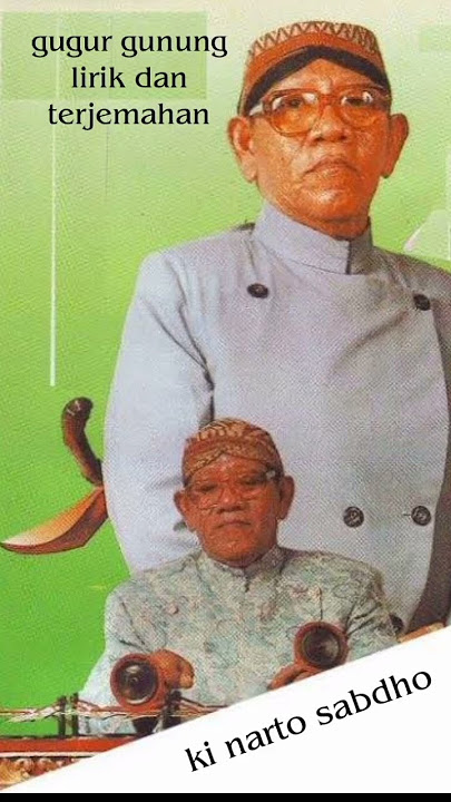 lirik dan terjemahan lagu gugur gunung ki narto sabdo. original. #budayaindonesia #viral