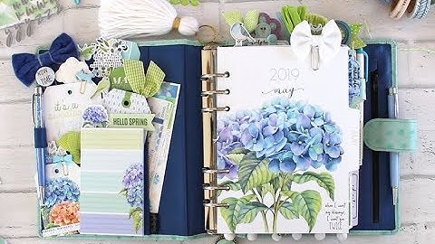Cocoa Daisy May Planner Set Up