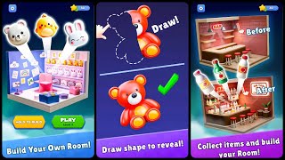Shape & Fill: Dream Landscapes Game Gameplay Android Mobile screenshot 3