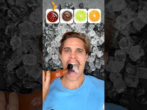 Which food doesn’t match ice😱Qual comida não combina com gelo😱 #viralreels #fyp #trending #shorts