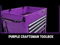 I HAD NEVER SEEN A PURPLE TOOLBOX UNTIL NOW!  #toolbox #craftsman #ace #neverseenbefore #puplelovers