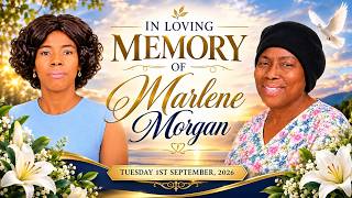 The Funeral Service of the Late Marlene Morgan