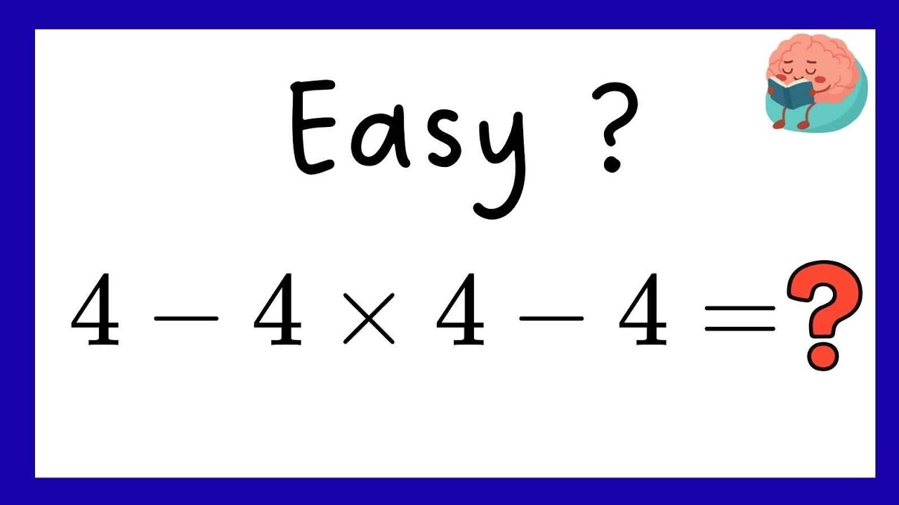 SUPER VIRAL MATH PROBLEM - Can you solve? - YouTube
