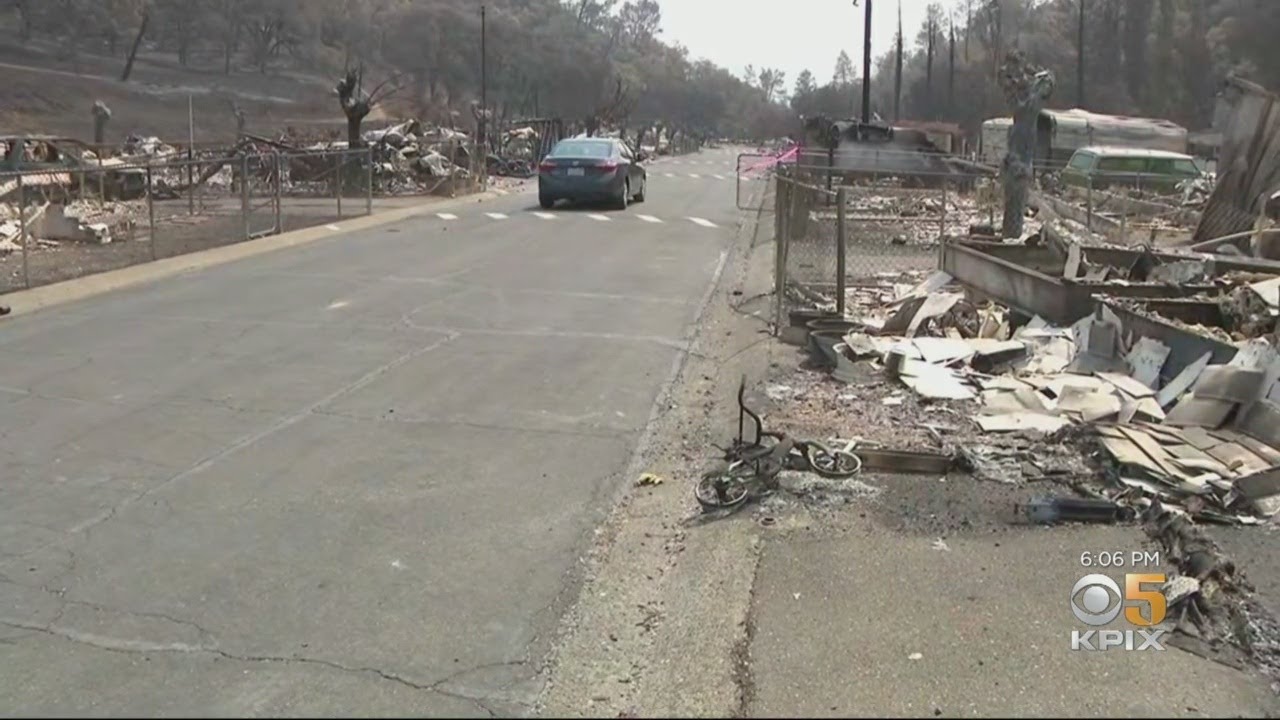 LNU Lightning Complex: Residents Return To Destroyed Community Of Spanish Flat Near Lake Berryessa