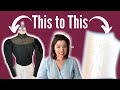 I DIY'd a Sewing Pattern Using an Antique Victorian Bodice Using Historic Techniques (fail?)