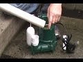 How To Install a SUMP PUMP, Do It Yourself Project For Homeowners By Apple Drains Drainage Contracto