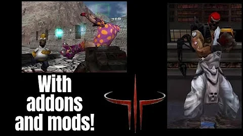 Playing Quake 3 Arena with addons and mods in 2025 on Android